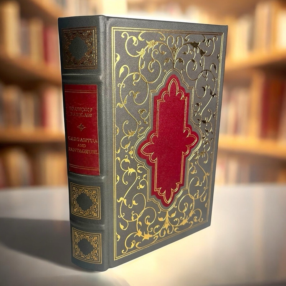 FRANKLIN LIBRARY OXFORD Gargantua Pantagruel Rabelais Leather 22k Gold Book 1982